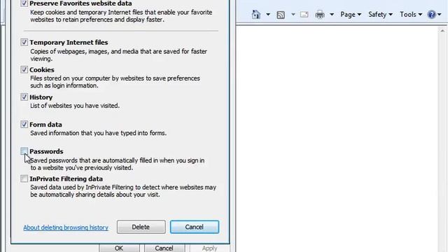 How to delete browsing history in Internet Explorer смотреть онлайн
