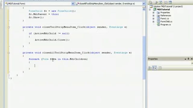 [C#] Multiple Document Interface (MDI).mp4 смотреть онлайн