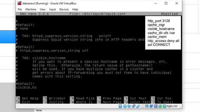 Konfigurasi Debian Server di VirtualBox смотреть онлайн