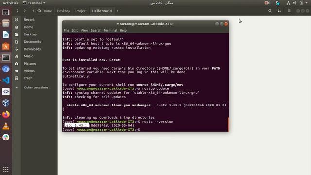 Rust Installation In Linux and Hello World Program смотреть онлайн