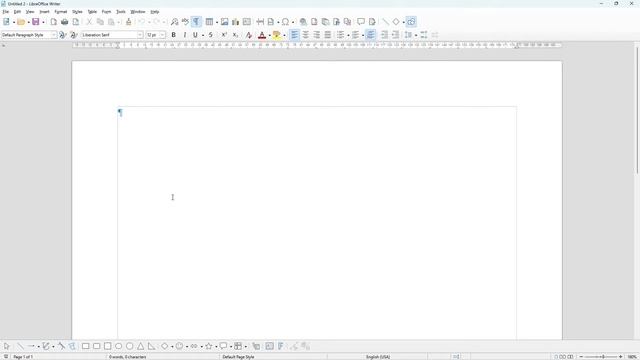 How to create, save and open an document in LibreOffice Writer смотреть онлайн