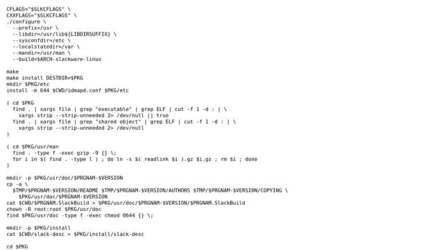 Unix & Linux: Slackbuild script with "set -e" exit..at no error! смотреть онлайн