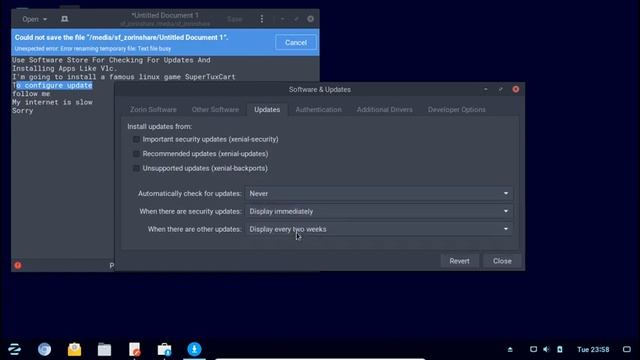 Install & Update Famous Apps And Games Like VLC And Configure Update Settings In Zorin смотреть онлайн