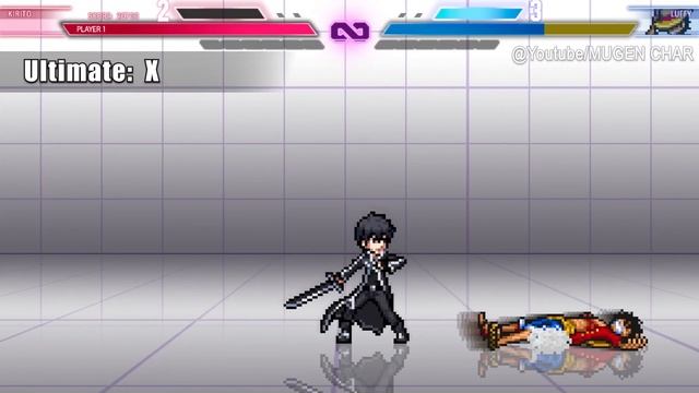 Kirito (V2.1) JUS By Inverted Knight - MUGEN JUS CHAR смотреть онлайн