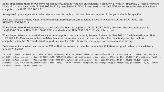 DevOps & SysAdmins: Udp port binding in VMware Linux смотреть онлайн