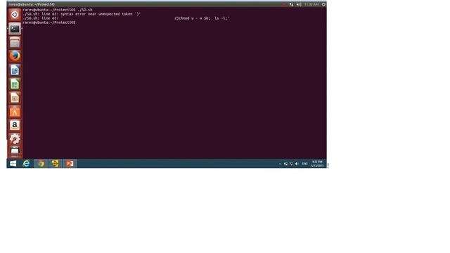 Ubuntu: chmod u-x problem in case statement in Shell Script смотреть онлайн