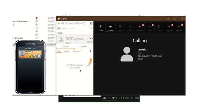 Asterisk en maquina virtual Linux смотреть онлайн