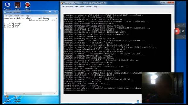 LAMP Server di virtual box ubuntu 18.04 смотреть онлайн