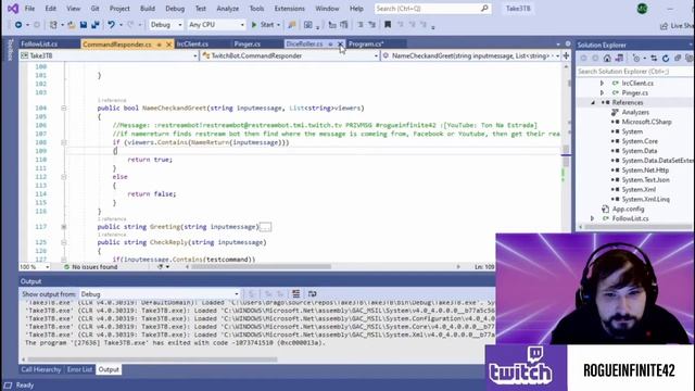 Giving Your Twitch Bot a Ban Hammer in C# смотреть онлайн