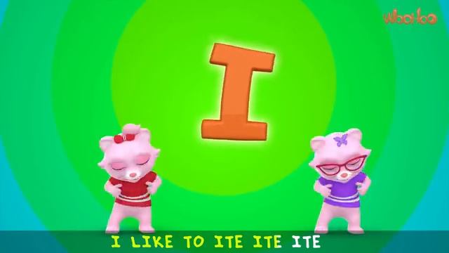 Apples And Bananas Song V 02 With Lyrics |Dance Song| Nursery Rhymes For Children | WooHoo Rhymes 4