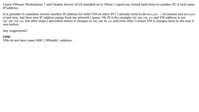 DevOps & SysAdmins: How to fetch new IP address under Ubuntu Server on VMware Workstation? смотреть онлайн