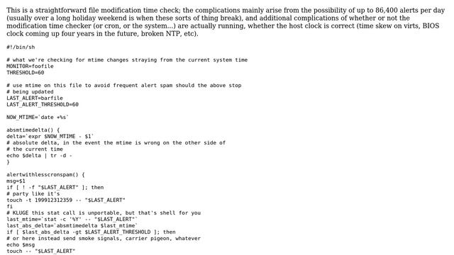 Unix & Linux: Creating alert notification if process stops touching file смотреть онлайн