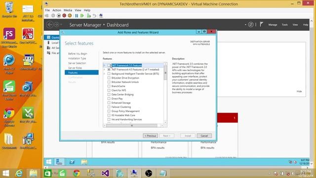 How to install Net Framework 3 5 in windows server 2012 R2 смотреть онлайн