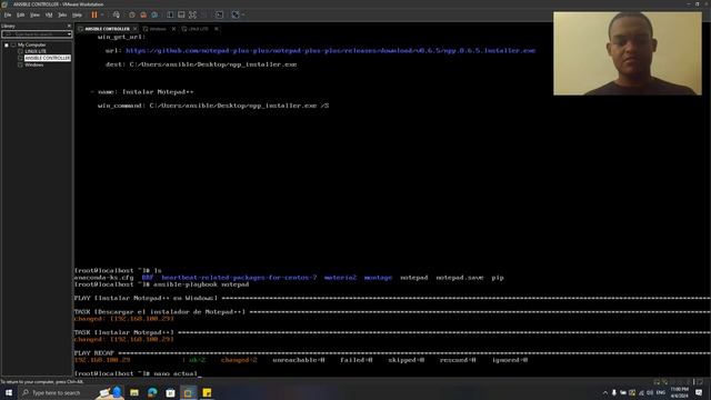 LAB IX, Practica 3: Playbook (FEDORA) смотреть онлайн