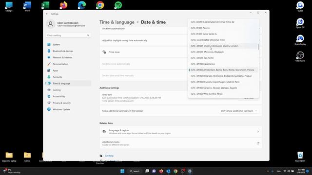 How To Change The Time And Date In Windows 11 2023 (Easy) смотреть онлайн