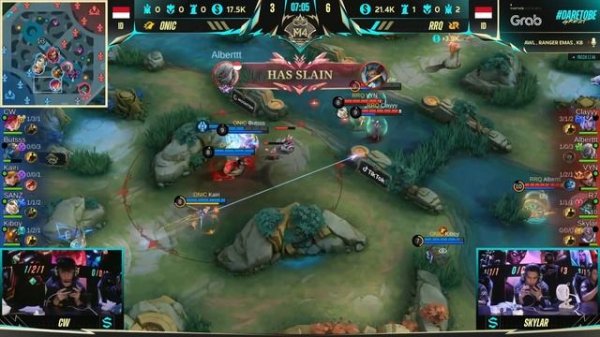 M4 RRQ vs Onic match 2 | fanny kairi gak dikasih maen oleh albert | gameplay fanny 2023