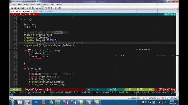day7 19 SIGCHLD回收注意事项 recv смотреть онлайн