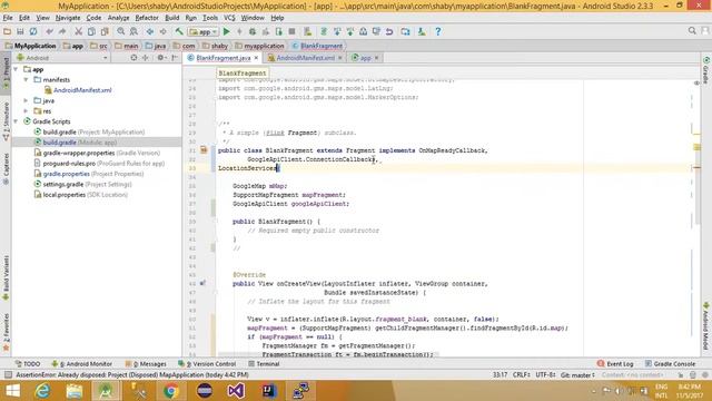 GoogleMap | How to read your GPS location? | Android Studio смотреть онлайн