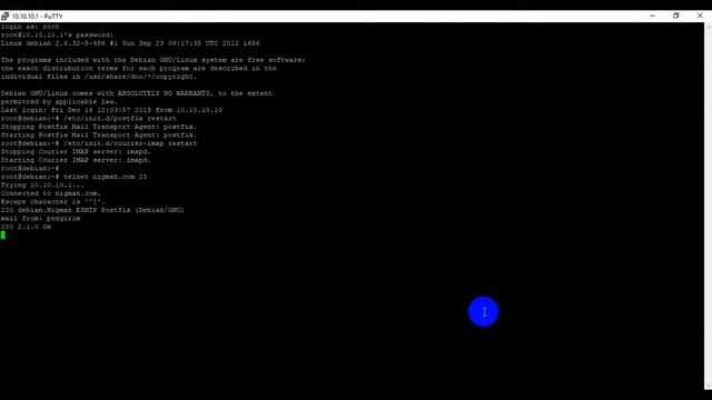 KONFIGURASI Mail server dan Web Mail Debian Server смотреть онлайн