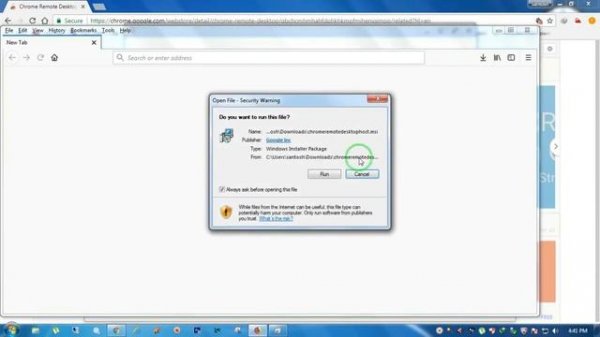 Chrome Remote Desktop