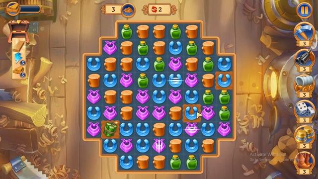Jewels  Of  The  Wild  West  Match Gems & Restore The Town Game/match Gems Game