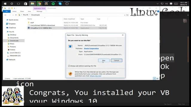How to Install VirtualBox on Windows 10 | 100% FREE! смотреть онлайн