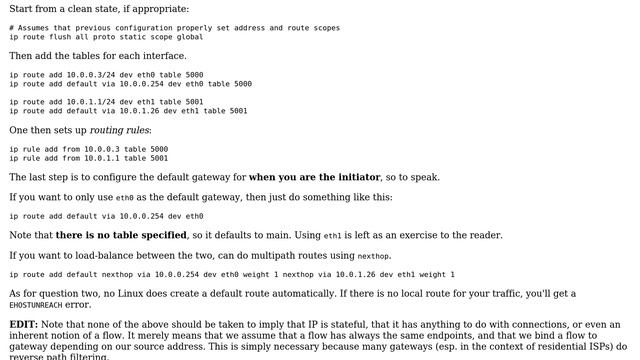 DevOps & SysAdmins: Configure gateway for two NICs through static routeing (3 Solutions!!) смотреть онлайн