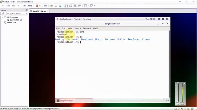 How to show the present working directory and list in linux (centos 7) in urdu | directory list | 1 смотреть онлайн