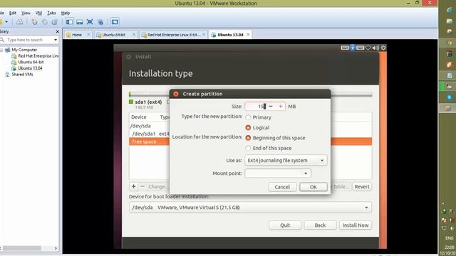 how to install ubuntu 13 04 in a virtual machine смотреть онлайн