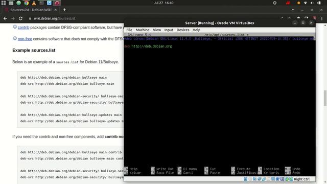 ASJ V5 : Menambahkan Repository Pada Debian смотреть онлайн