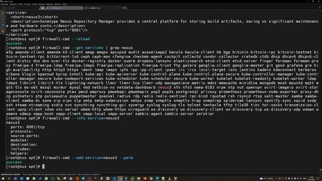 Как установить Nexus Repository Manager в Oracle Linux 9.3 смотреть онлайн