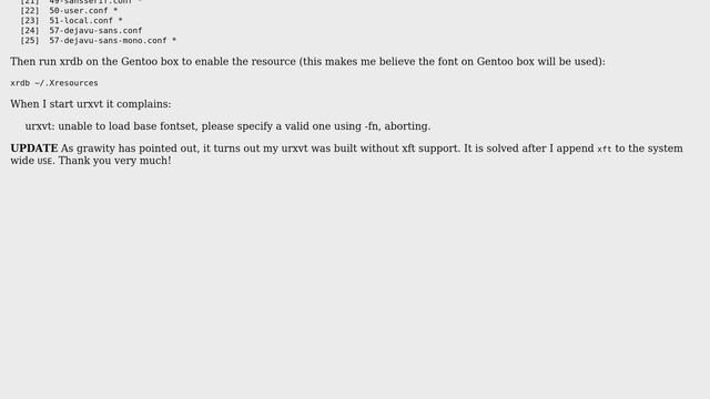 Font in remote X connection смотреть онлайн