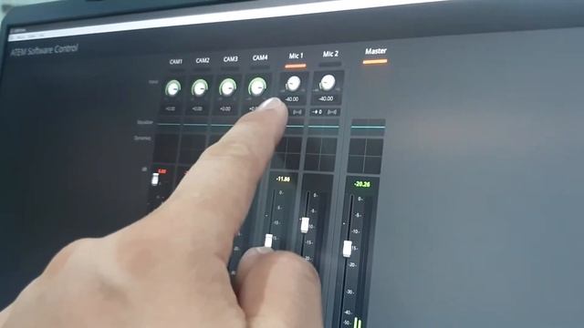 Blackmagic ATEM Mini | Audio Gain Control setting смотреть онлайн