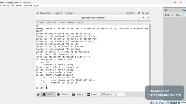 Creacion Tablas Sql - Centos смотреть онлайн