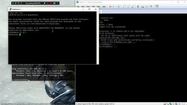 Konfigurasi Remote Server Menggunakan SSH Debian 8 смотреть онлайн
