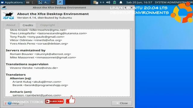 SYSADMIN THEBOX : XFCE DESKTOP ENVIRONMENT смотреть онлайн