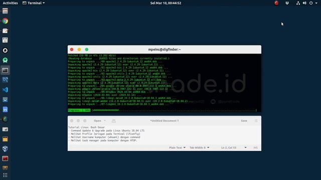 Tutorial Linux Bash Dasar: Bagian #1 смотреть онлайн