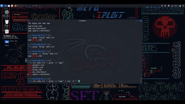 أوامر اللينكس (5) (top grep cut sort kill) смотреть онлайн