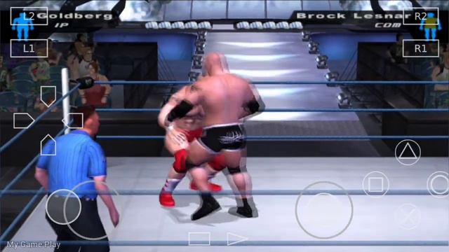 WWE 2K23 HCTP PS2 Game For Aether PS2 Emulator On Android Goldberg Vs. Brock Lesnar | Gameplay смотреть онлайн