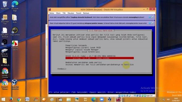 Cara menginstal Linux Debian di VirtualBox смотреть онлайн