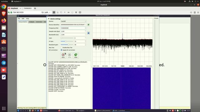 Network Analysis Using HackRF One смотреть онлайн