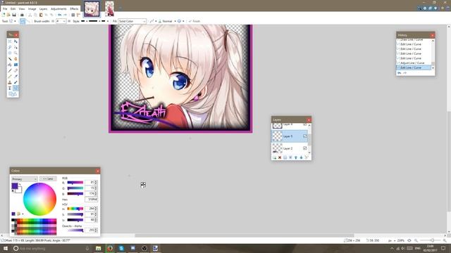 Profile Pic Tutorial (Paint.NET) смотреть онлайн