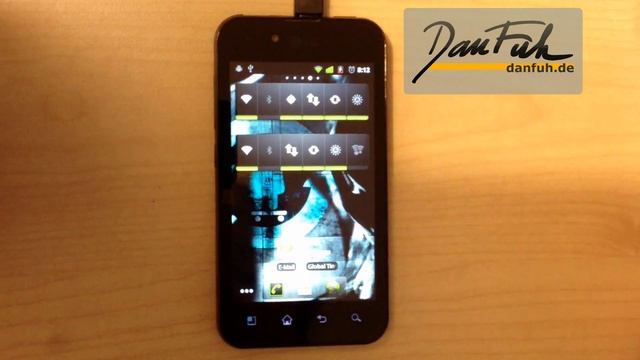 LG Optimus Black P970 - Android 2.3.7 CM7 mit Google Apps und GTalk Video смотреть онлайн