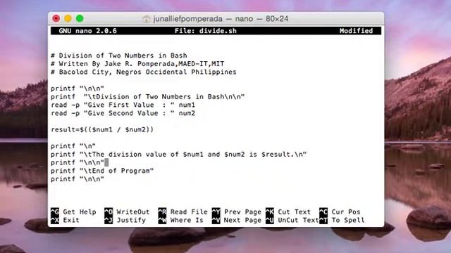 Division of Two Numbers in Bash смотреть онлайн