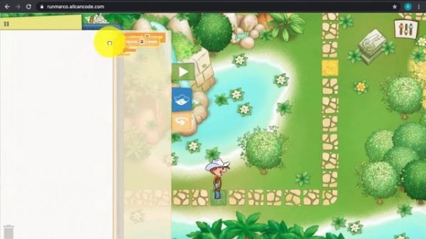 Kindergarten 2  - Run Marco from All Can Code Level 7-13