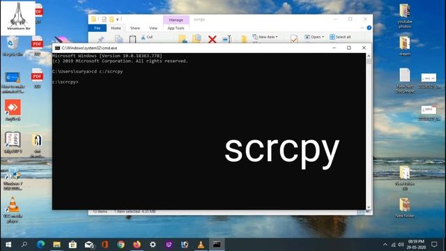 ஸ்கிரீன் மிர்ரரிங் ஆண்ட்ராய்டு | screen mirroring android to windows 10 and linux in Tamil смотреть онлайн