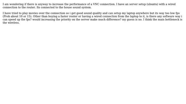 Ubuntu: Improve VNC connection speed over LAN смотреть онлайн