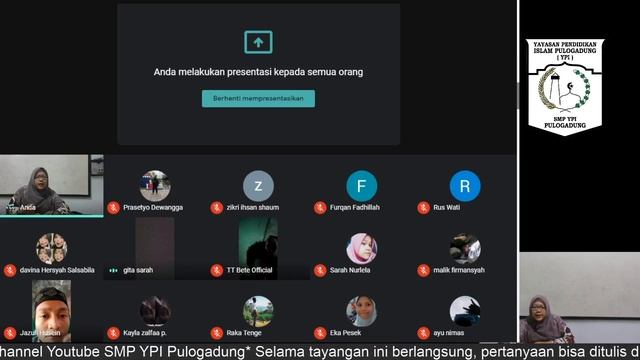 PJJ SMP YPI - IPA Kelas 9 (Pewarisan Sifat Bagian - II) смотреть онлайн