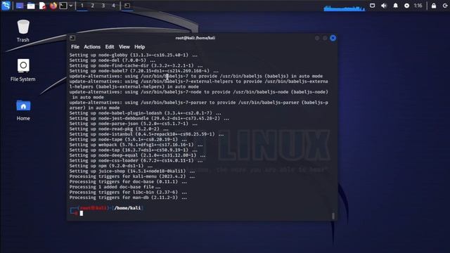 Juice Shop Installation on Kali Linux смотреть онлайн