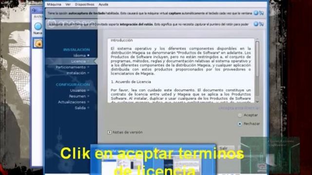 Instalacionde Mageia смотреть онлайн
